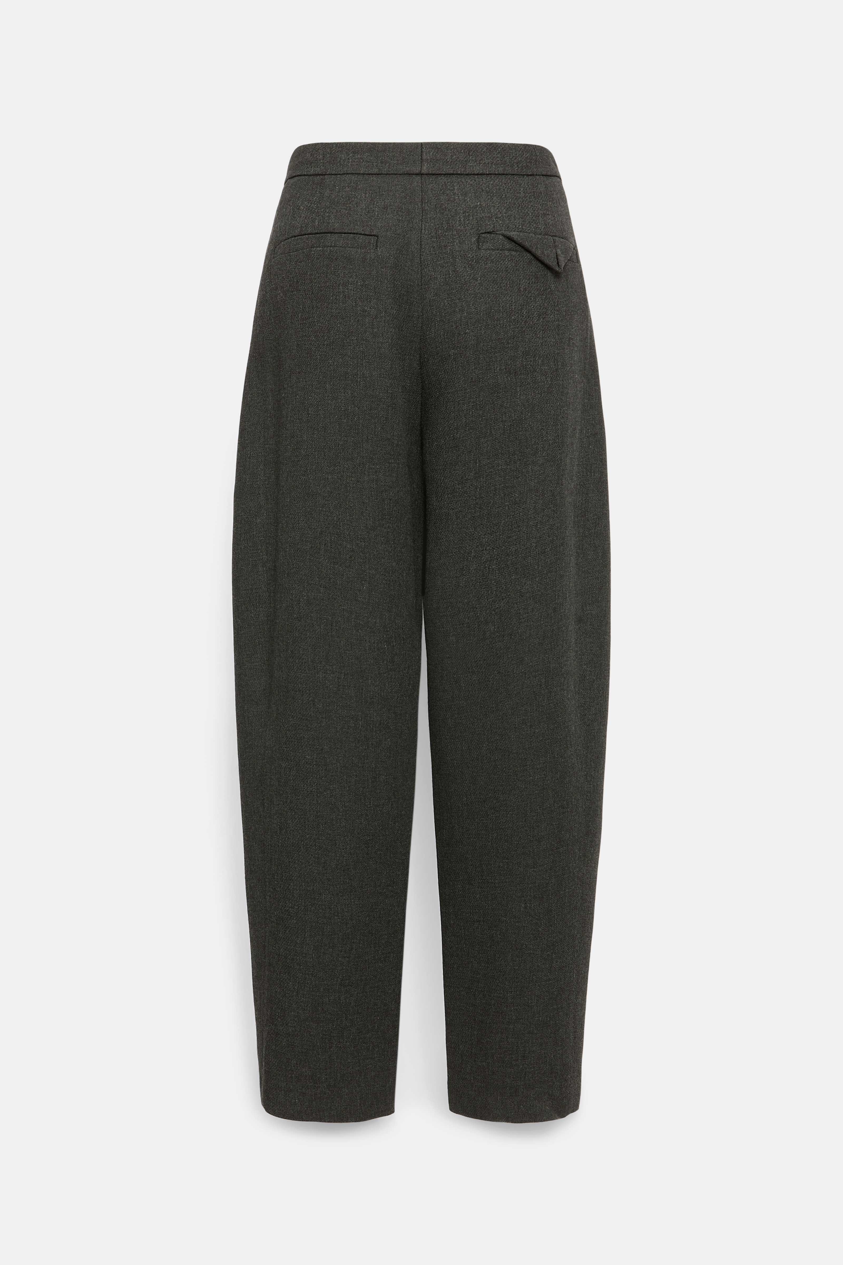 Dorothee Schumacher Peg top pants charcoal melange